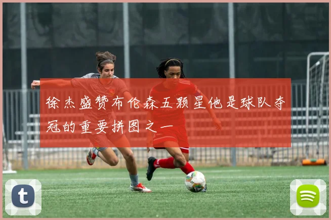徐杰盛赞布伦森五颗星他是球队夺冠的重要拼图之一